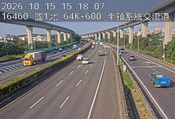 國道1號(平鎮系統交流道到中壢交流道)
