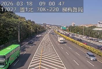 國道1號(高架楊梅端到楊梅交流道)