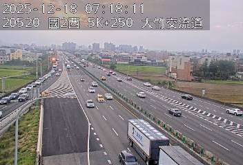 國道2號(機場系統交流道到大竹交流道)