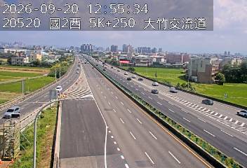 國道2號(機場系統交流道到大竹交流道)