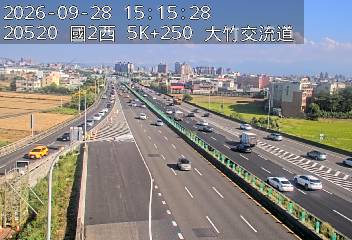 國道2號(機場系統交流道到大竹交流道)