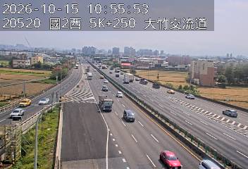 國道2號(機場系統交流道到大竹交流道)