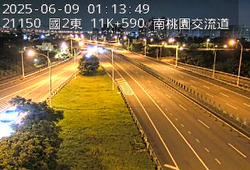 國道二號11K-590機場系統交流道到南桃園交流道