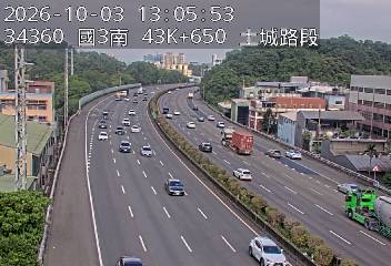 國道3號(土城交流道到樹林交流道)