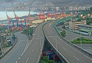 港西聯絡道(德安路交流道到基隆港交流道)